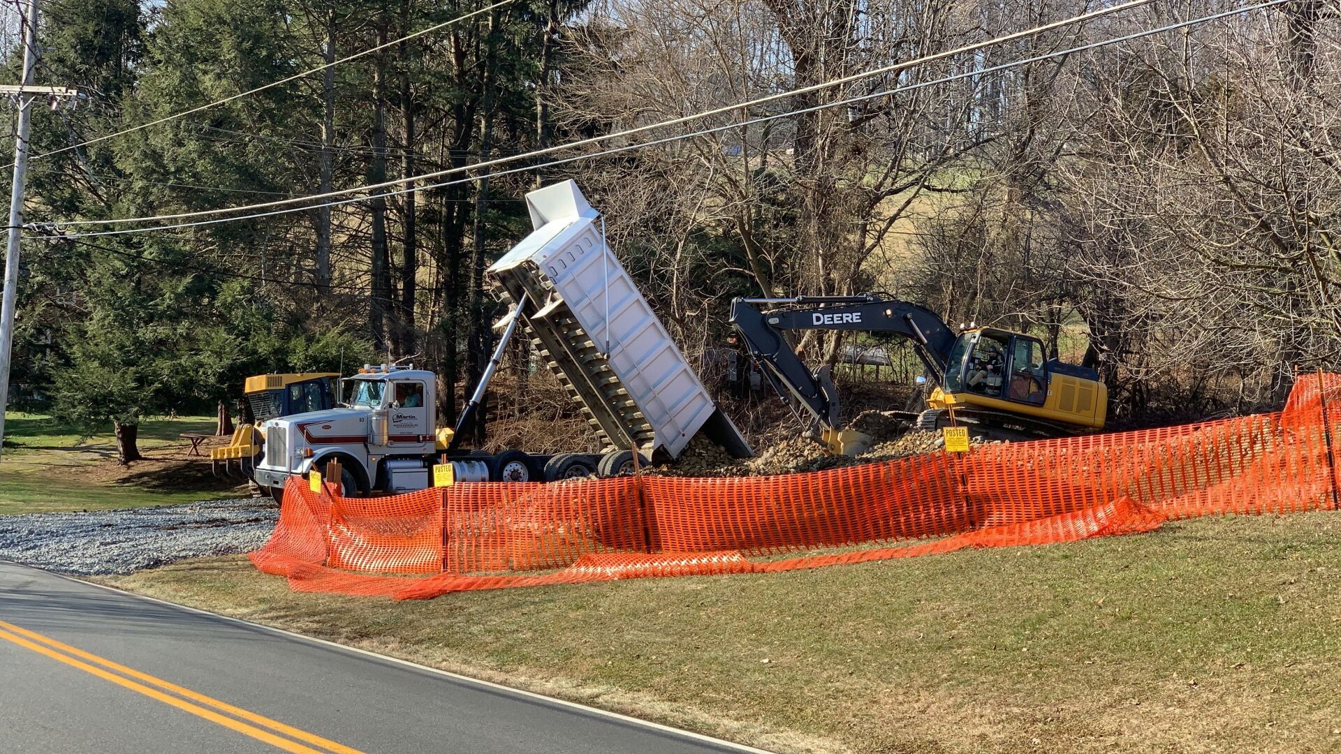 Mine filled in Washington Township